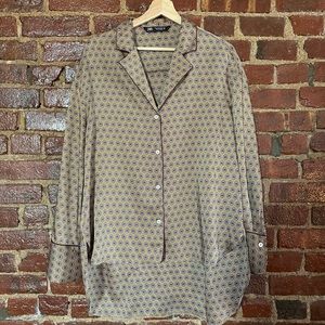 Zara Pajama Blouse